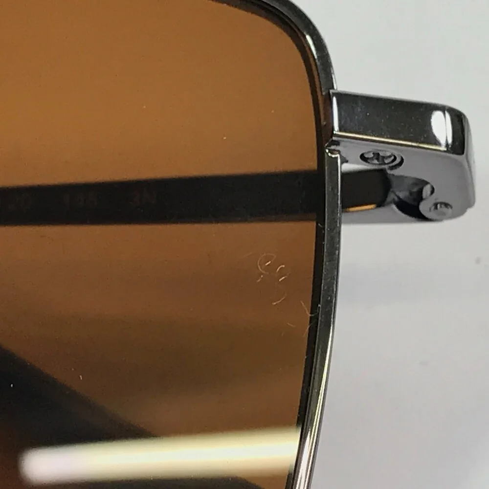 Ray-Ban Sunglasses RB3782 004/73 Shiny Gunmetal Frames with Brown Lenses 53 mm